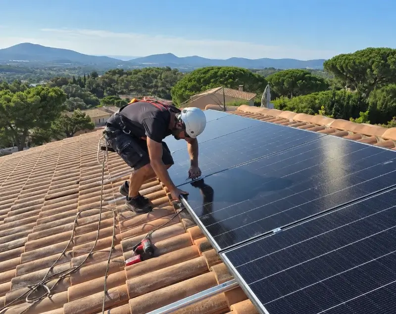 Installateur panneaux solaires Le Crès — pose photovoltaïque sur toiture