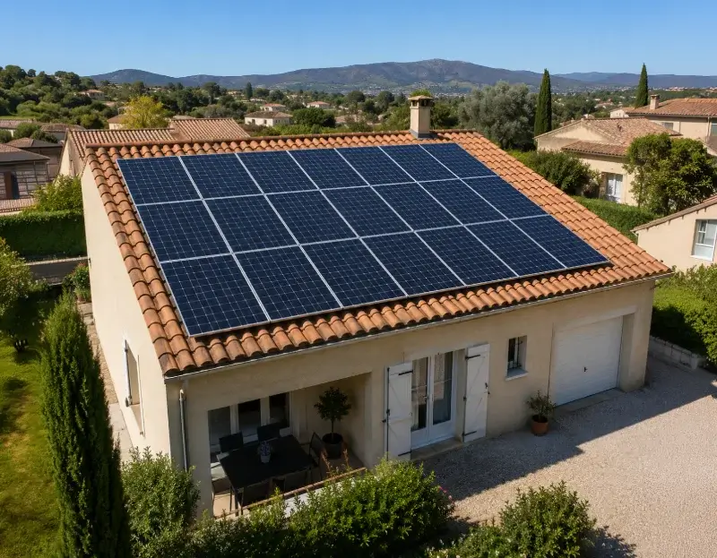 Prime à l'autoconsommation panneaux solaires Le Crès — aide financière de l'État